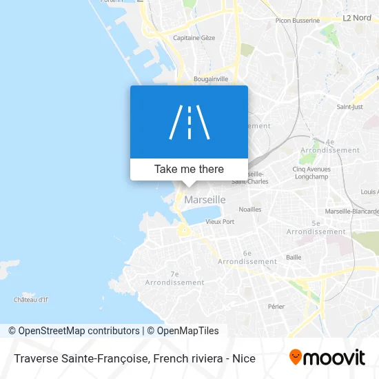 Traverse Sainte-Françoise map