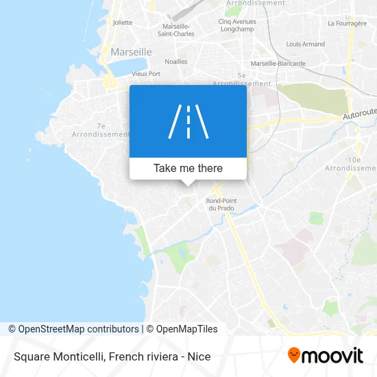 Square Monticelli map