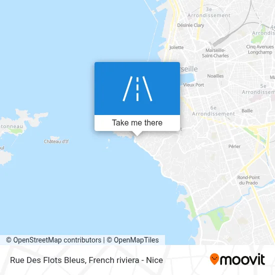 Rue Des Flots Bleus map