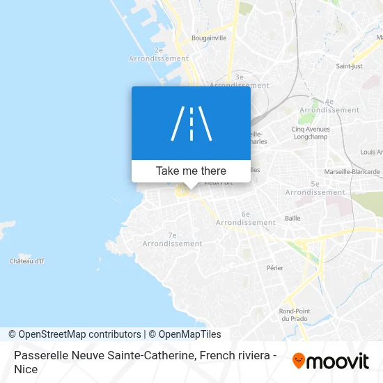Passerelle Neuve Sainte-Catherine map