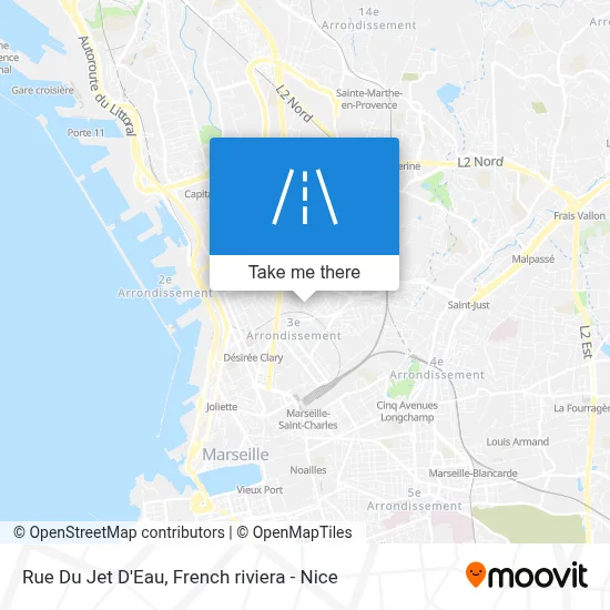 Rue Du Jet D'Eau map