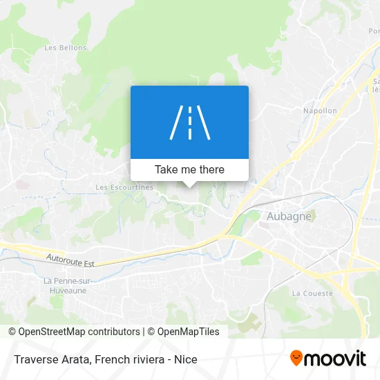 Traverse Arata map