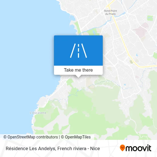 Résidence Les Andelys map