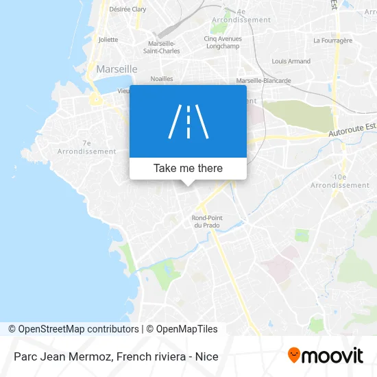 Parc Jean Mermoz map