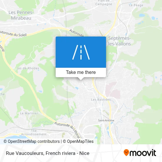 Rue Vaucouleurs map