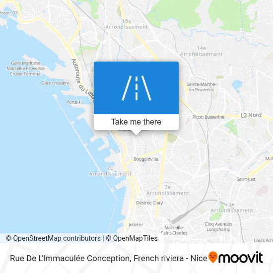 Rue De L'Immaculée Conception map