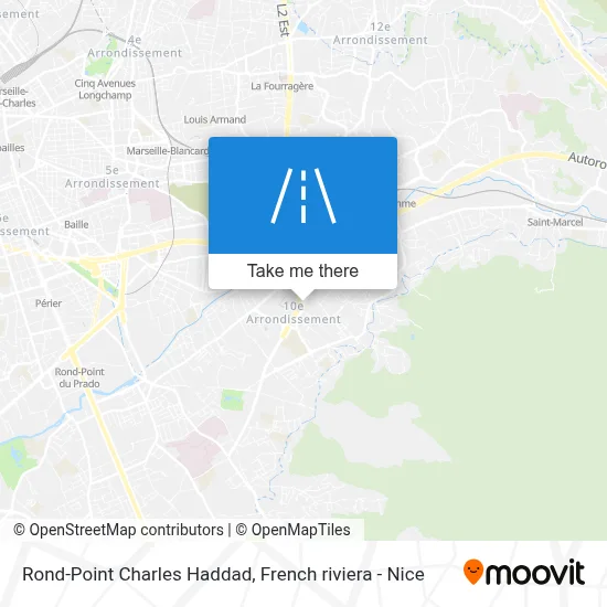 Rond-Point Charles Haddad map
