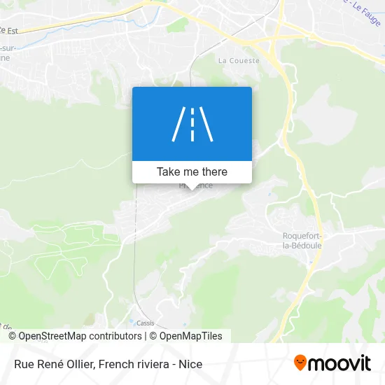 Rue René Ollier map
