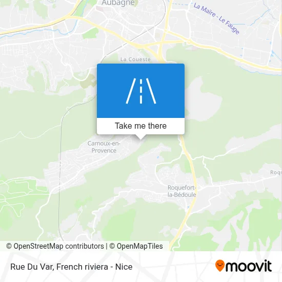 Mapa Rue Du Var