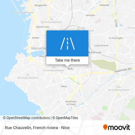 Mapa Rue Chauvelin