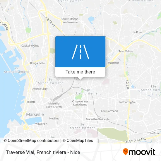 Traverse Vial map