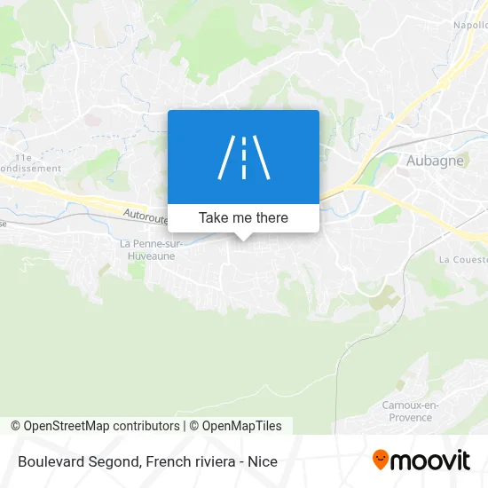 Boulevard Segond map