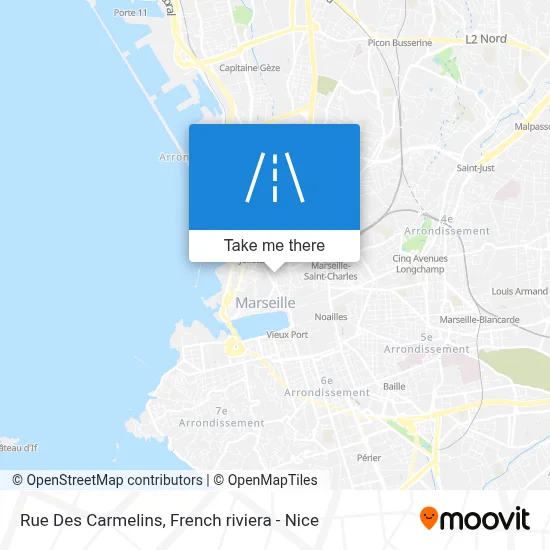Rue Des Carmelins map