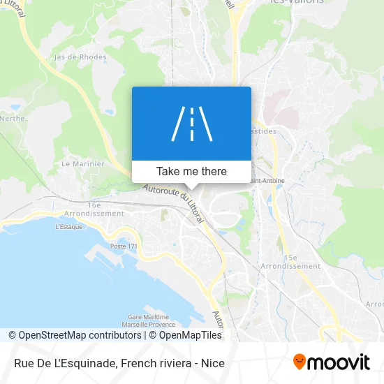 Rue De L'Esquinade map