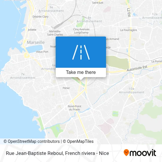 Rue Jean-Baptiste Reboul map