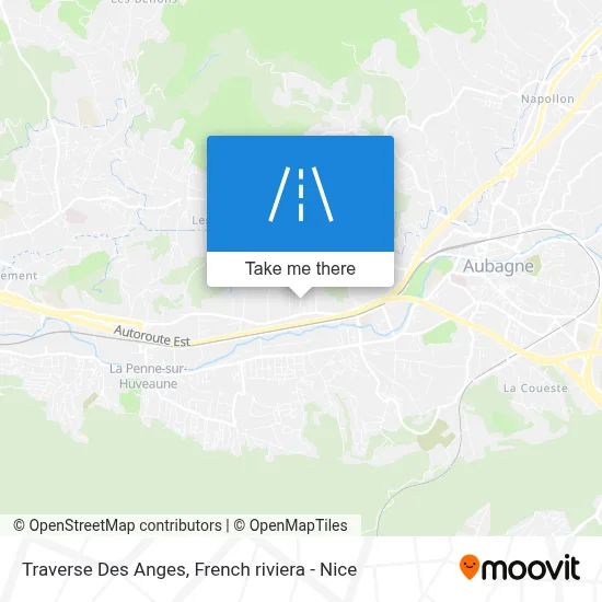 Traverse Des Anges map