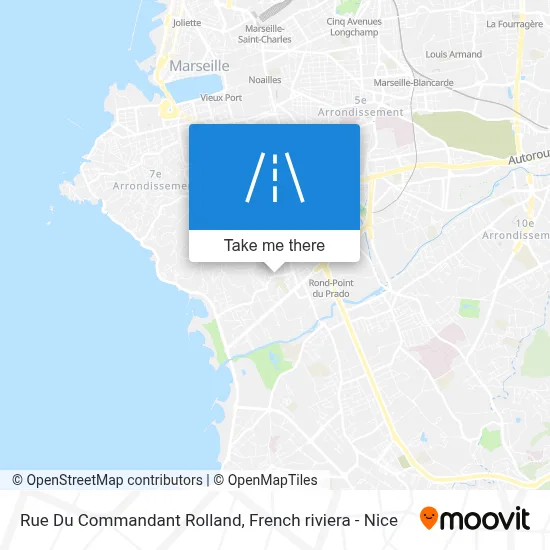 Rue Du Commandant Rolland map