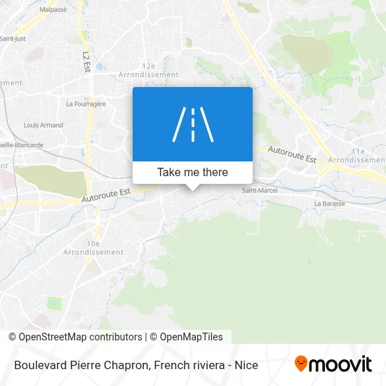 Boulevard Pierre Chapron map