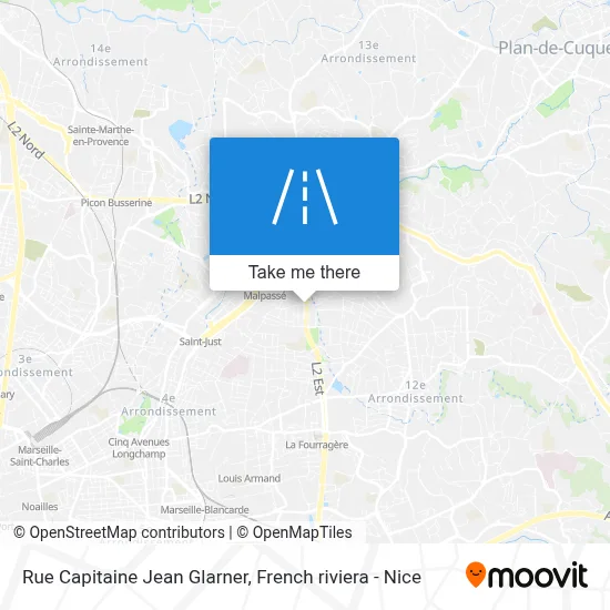Rue Capitaine Jean Glarner map
