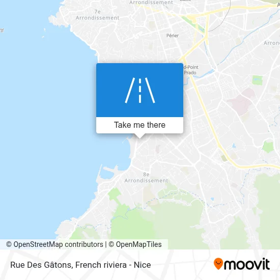 Rue Des Gâtons map