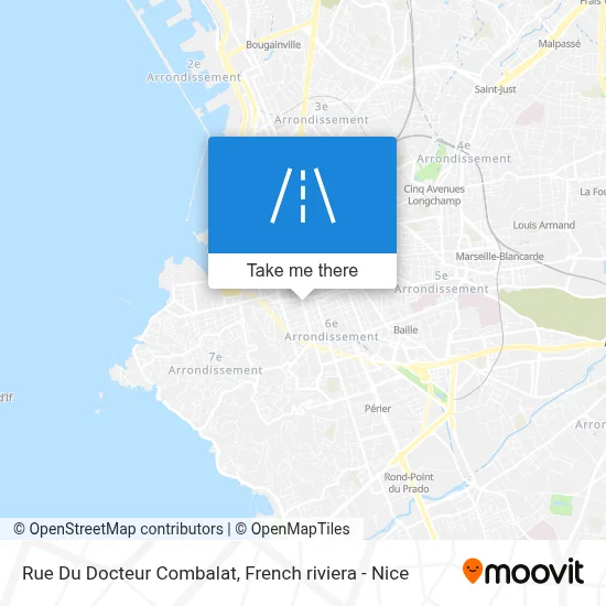 Rue Du Docteur Combalat map