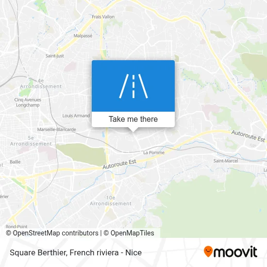 Square Berthier map