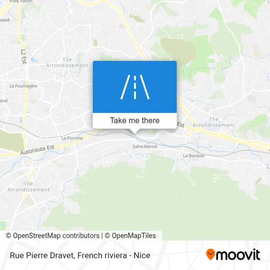 Rue Pierre Dravet map