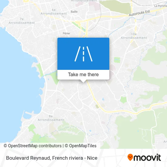 Boulevard Reynaud map