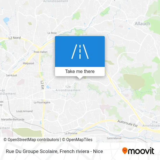 Rue Du Groupe Scolaire map