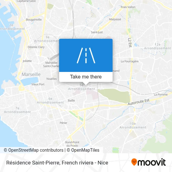 Résidence Saint-Pierre map