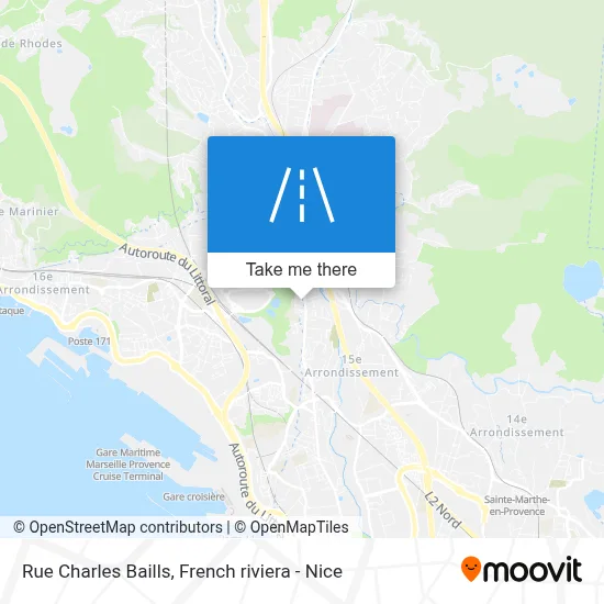 Rue Charles Baills map