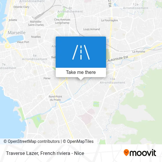 Traverse Lazer map