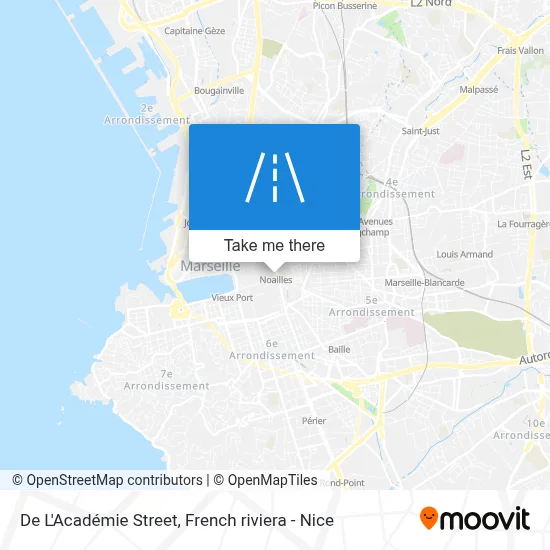 Rue De L'Académie map
