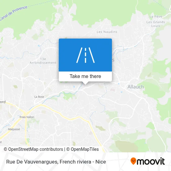 Rue De Vauvenargues map
