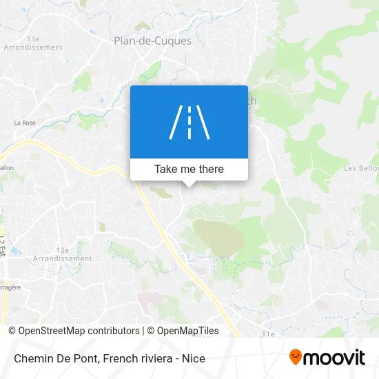 Chemin De Pont map