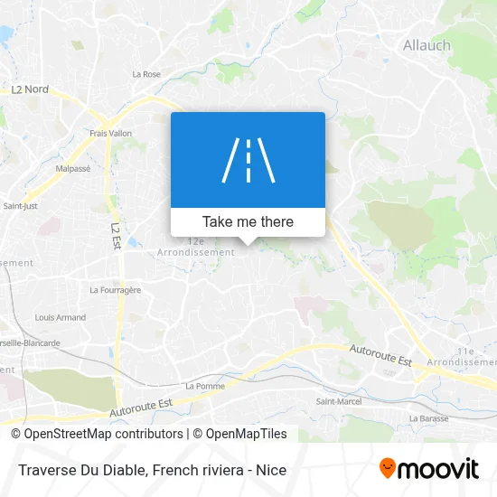 Traverse Du Diable map
