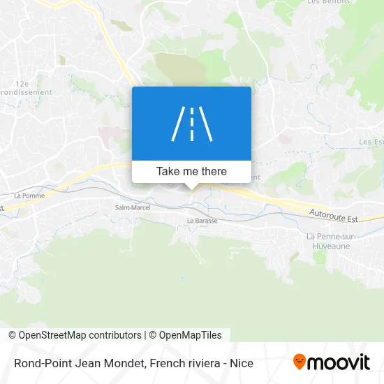 Rond-Point Jean Mondet map