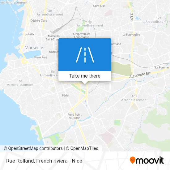 Rue Rolland map