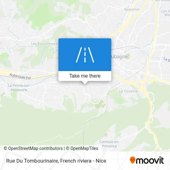 Rue Du Tombourinaire map