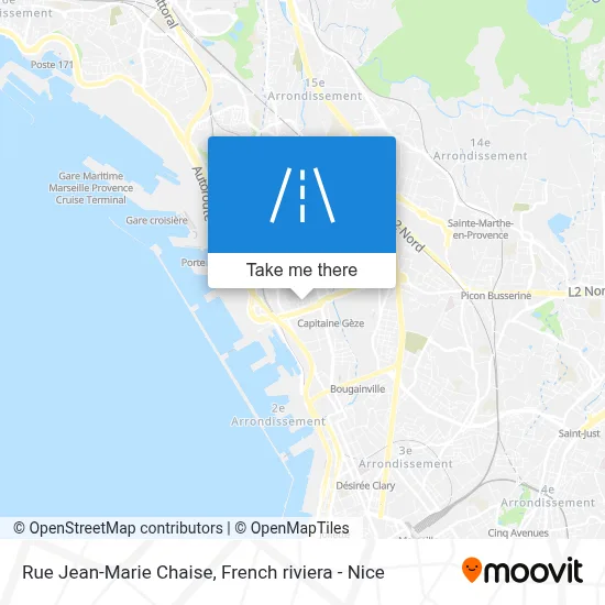 Mapa Rue Jean-Marie Chaise