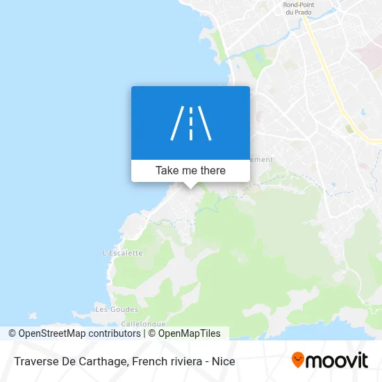 Traverse De Carthage map