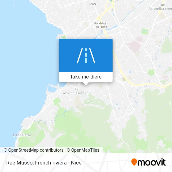 Mapa Rue Musso