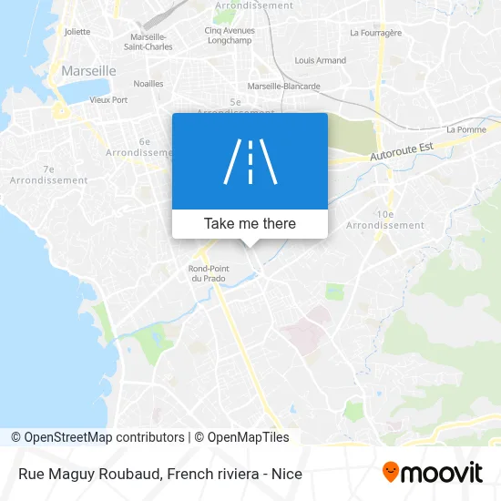 Mapa Rue Maguy Roubaud