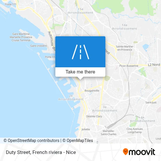 Mapa Rue Du Devoir