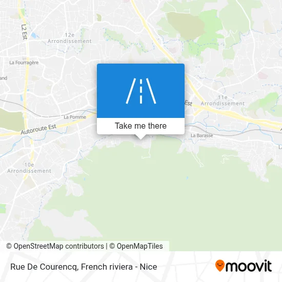 Rue De Courencq map