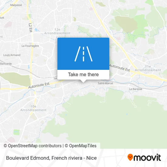 Boulevard Edmond map
