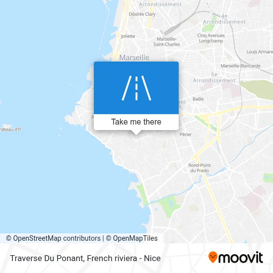 Traverse Du Ponant map