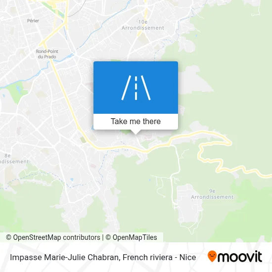 Impasse Marie-Julie Chabran map