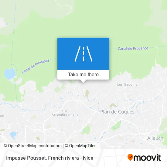 Impasse Pousset map