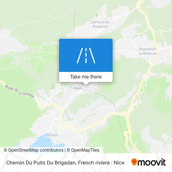 Chemin Du Puits Du Brigadan map